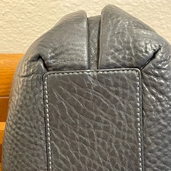 Coach Penelope 2010 Black Pebbled Leather Shoulder Bag - Picture 5 of 11